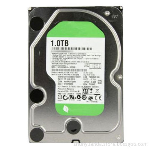 3.5" Internal SATA HDD, 500GB, 7200rpm